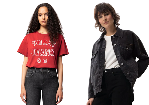 Nudie Jeans Women Tees and Jackets