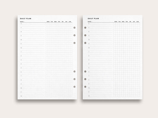 Printable Weekly Planner No. 2 – Puffin Pages Co