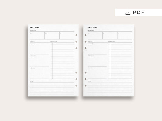 Free Printable Planners by Puffin Pages Co