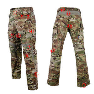 LANBAOSI Men's Military Army Tactical Combat Uniforms Airsoft