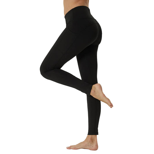  LUAN Double Layer Athletic Running Leggings 2 in 1 Yoga Pants  with Inner Pocket High Waist Workout Tummy Control Sweatpants (Black,  Small) : Clothing, Shoes & Jewelry