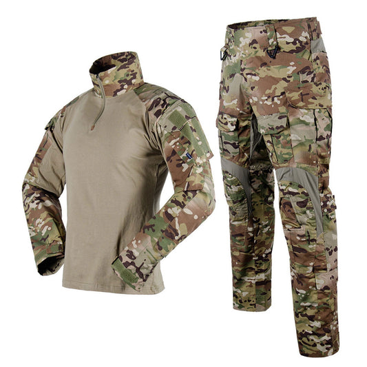 Buy LANBAOSI Men's Jacket and Pants Camo Hunting ACU Uniform 2PC