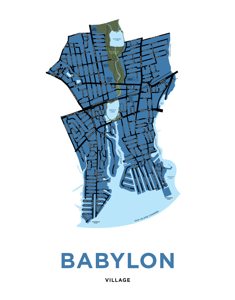 map of babylon