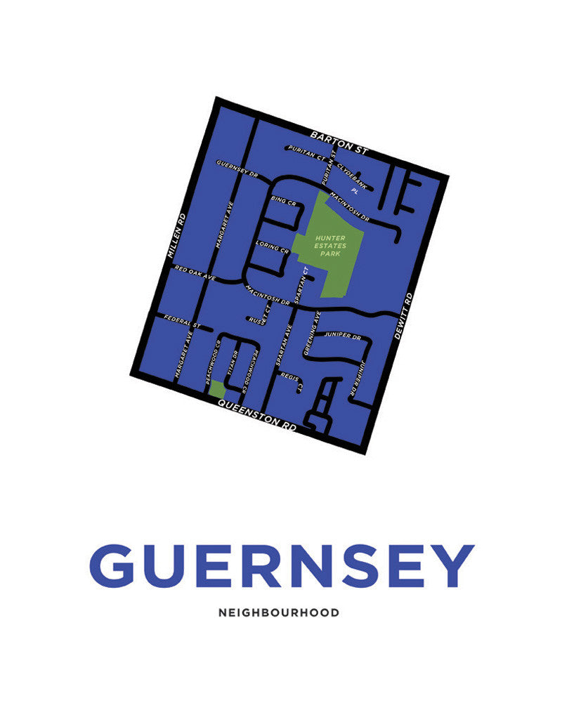 Guernsey Neighbourhood Map Jelly Brothers   Guernsey 