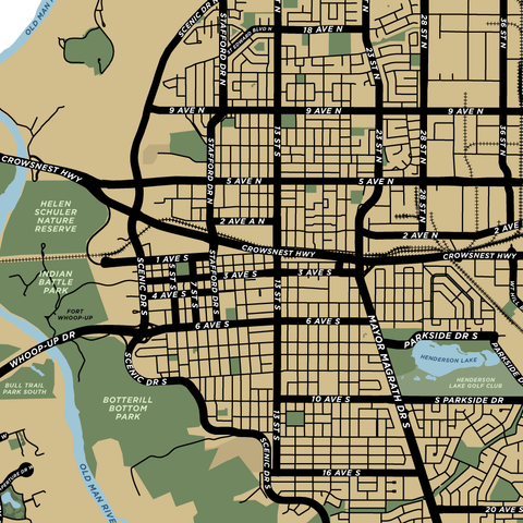 Lethbridge Map Print Jelly Brothers   Lethbridge B18245e4 918b 4130 9921 112aa6e0e456 Large 