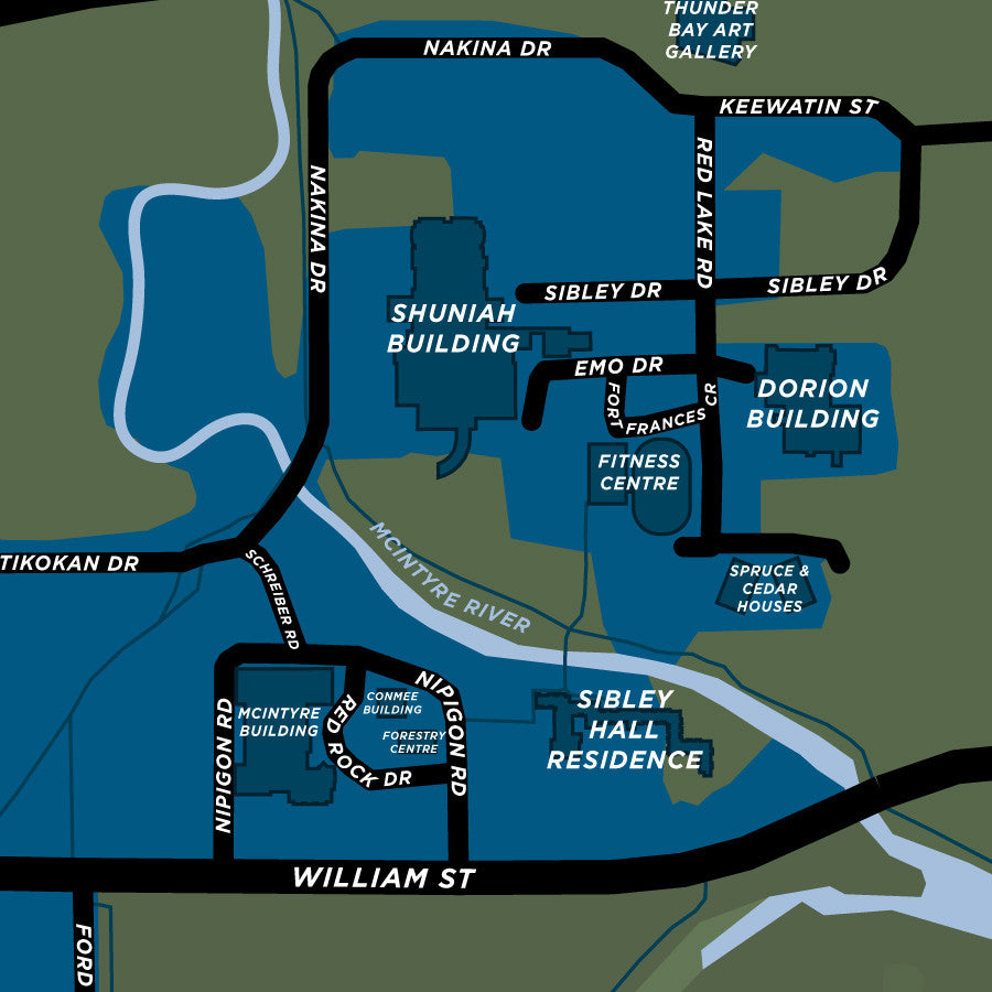 Georgian College Barrie Campus Map