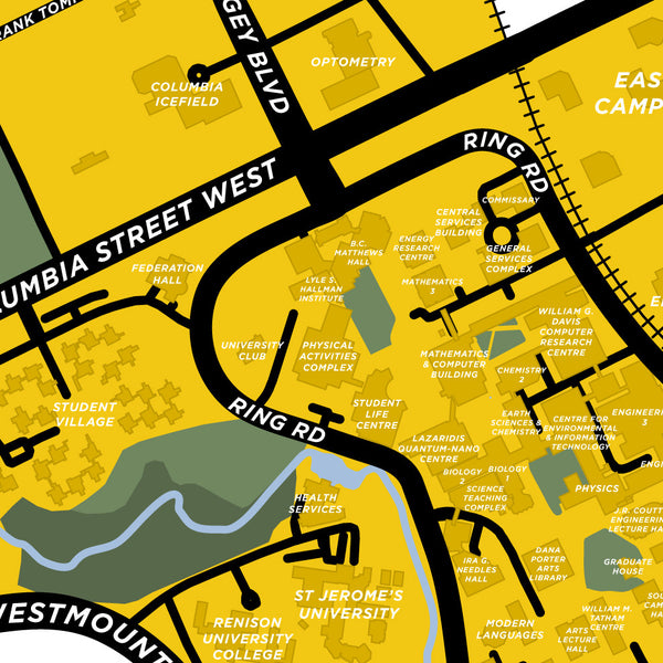 University Of Waterloo Campus Map Print Jelly Brothers   Waterloo University 7547e517 E8b8 4e71 88e6 67b62abb0135 Grande 