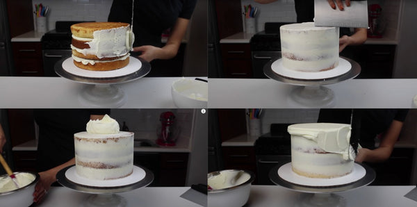 how to frost a cake