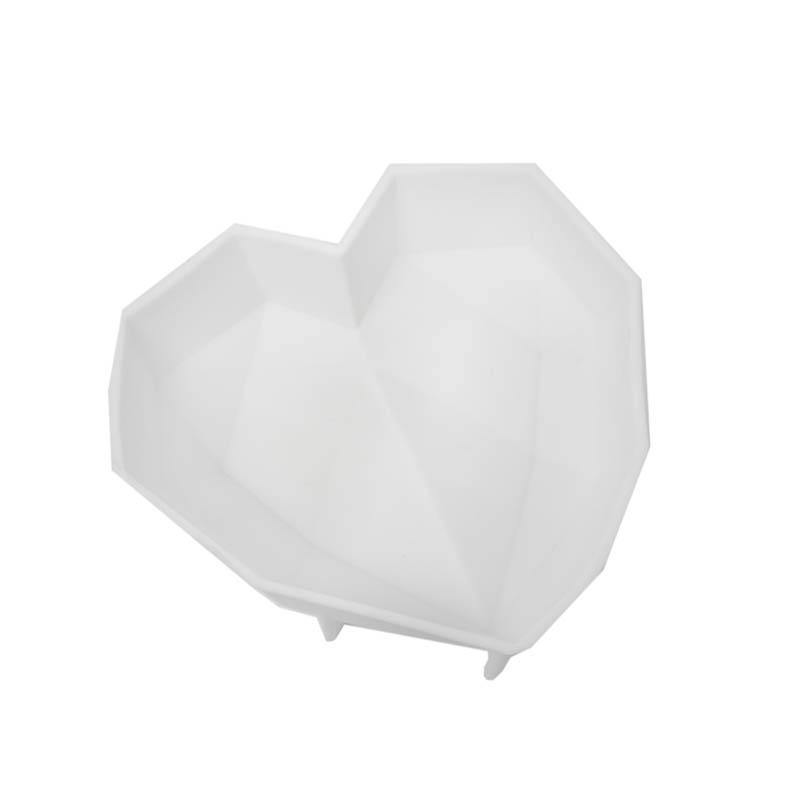 Silicone Mould 3D GEO MINI HEART 8 CAVITY