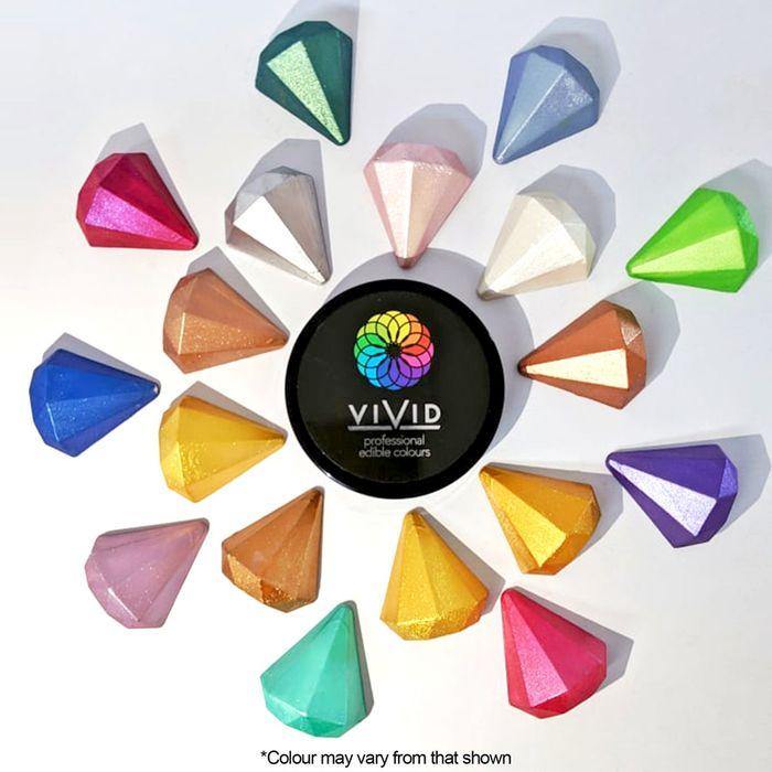 VIVID LILAC EDIBLE METALLIC DUST 50G | Cake Decorating Central