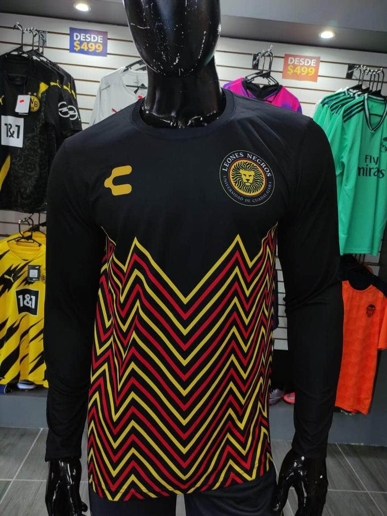 Jersey Charly Leones Negros Manga Larga – SoccerSportMx | Tienda Deportiva