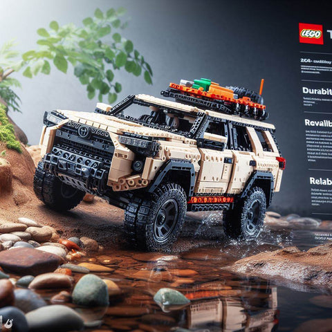 Lego Technics Toyota 4Runner AI generated