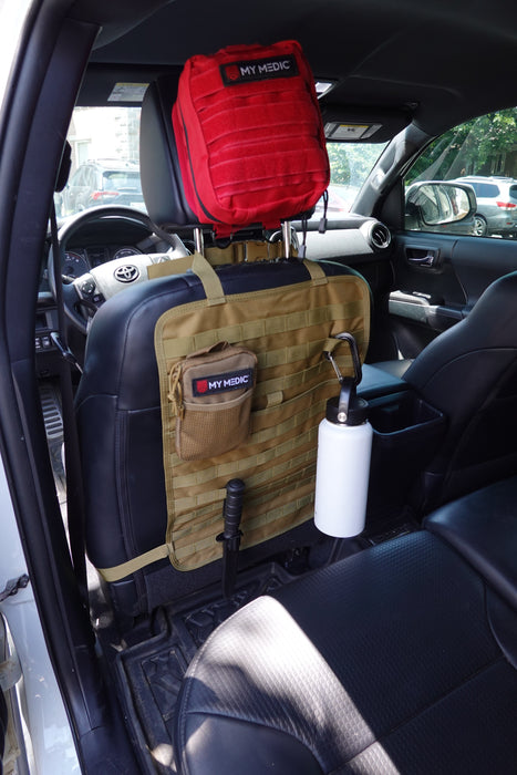 seat back molle panel