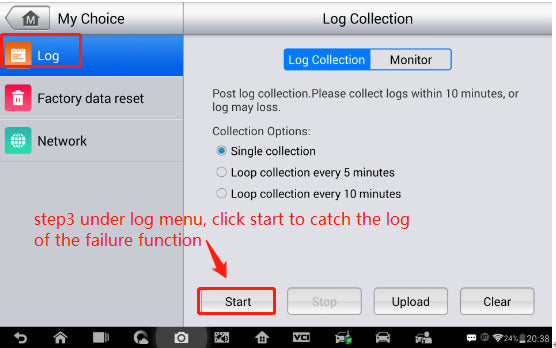 How to Catch the System Log with Autel IM608