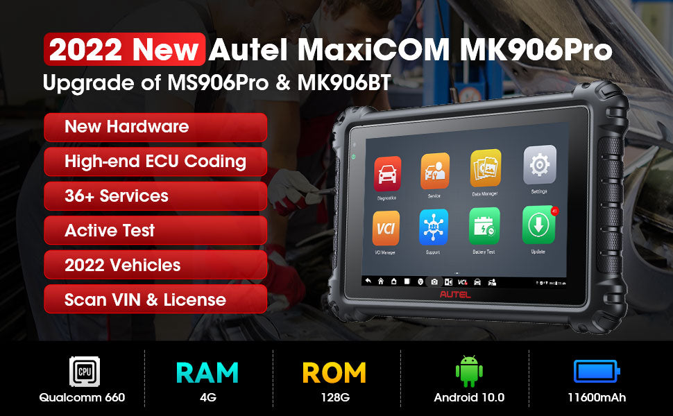 Autel MaxiCOM MK906 Pro Description