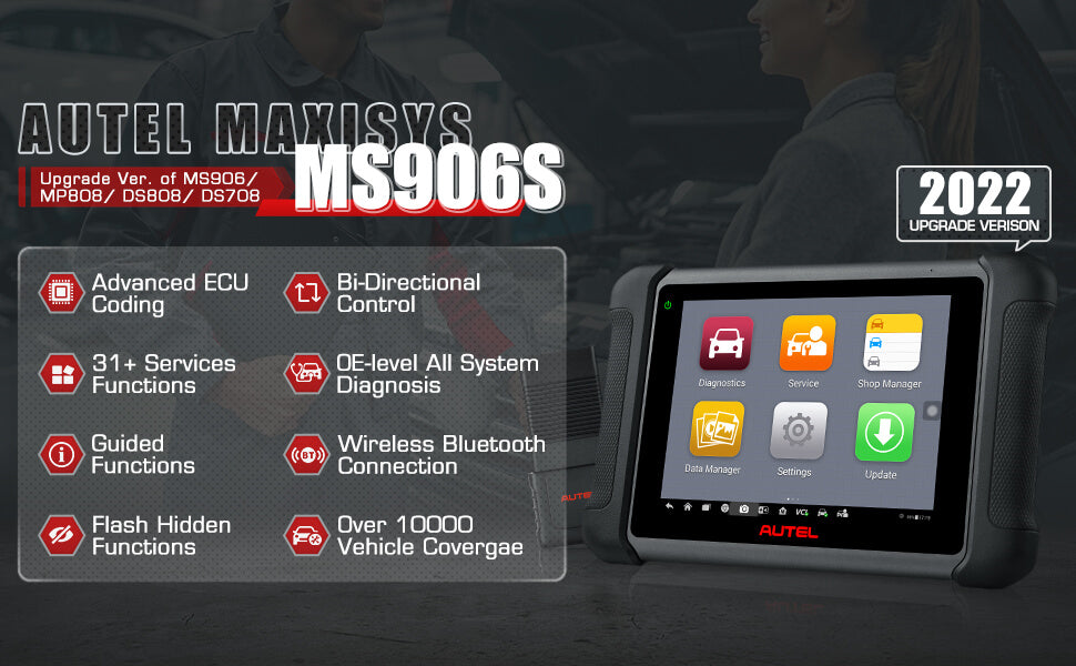 Autel MaxiSys MS906S All System Automotive Diagnostic Scanner – Autel  Online Store