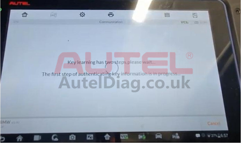 How to Add key for BMW F10 CAS4/CAS4+ with Autel MaxiIM IM608