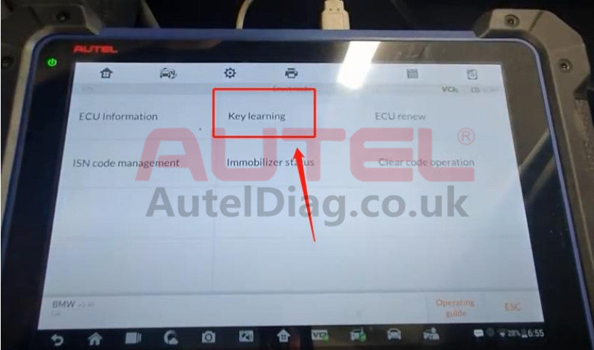 How to Add key for BMW F10 CAS4/CAS4+ with Autel MaxiIM IM608