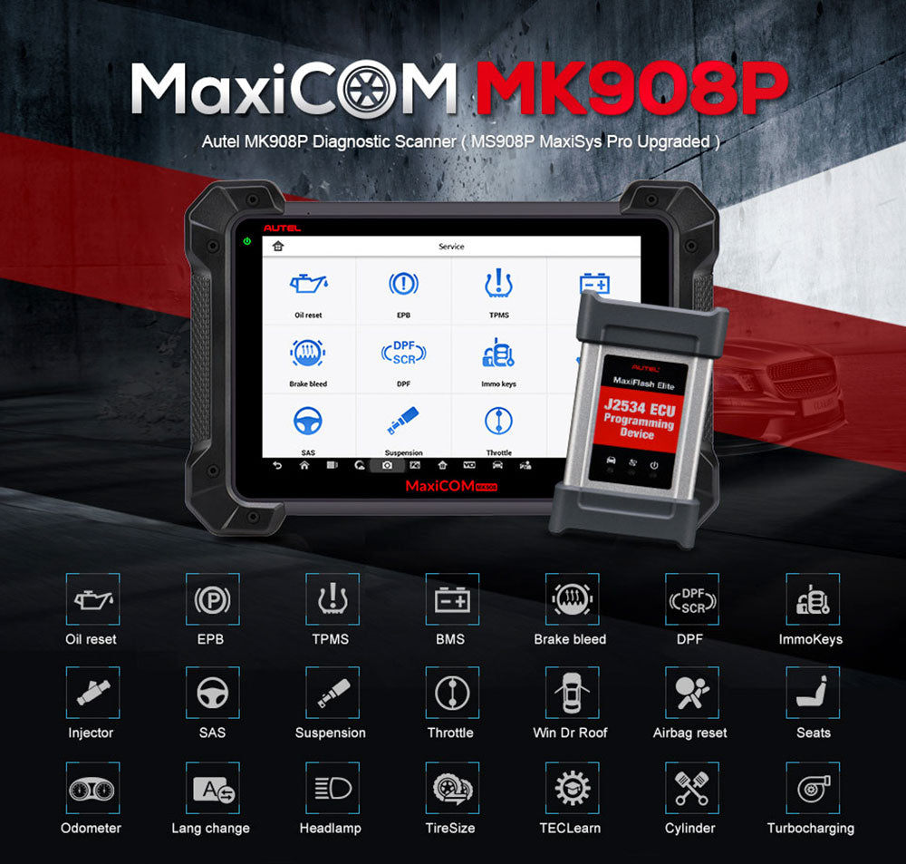 Autel MaxiCOM MK908P description