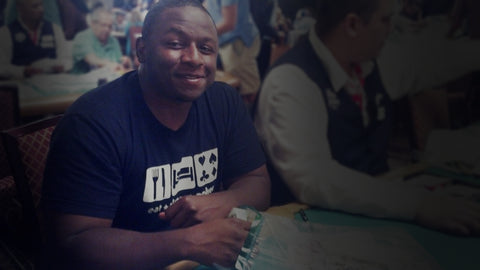 Carlos Welch playing poker