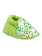 Load image into Gallery viewer, Cat Printed Lime Green Baby Shoes for Girls &amp; Boys - vezzmart
