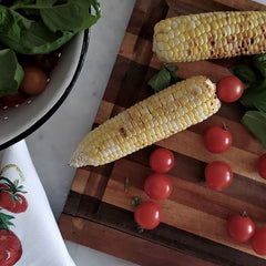 easy corn and tomato salad