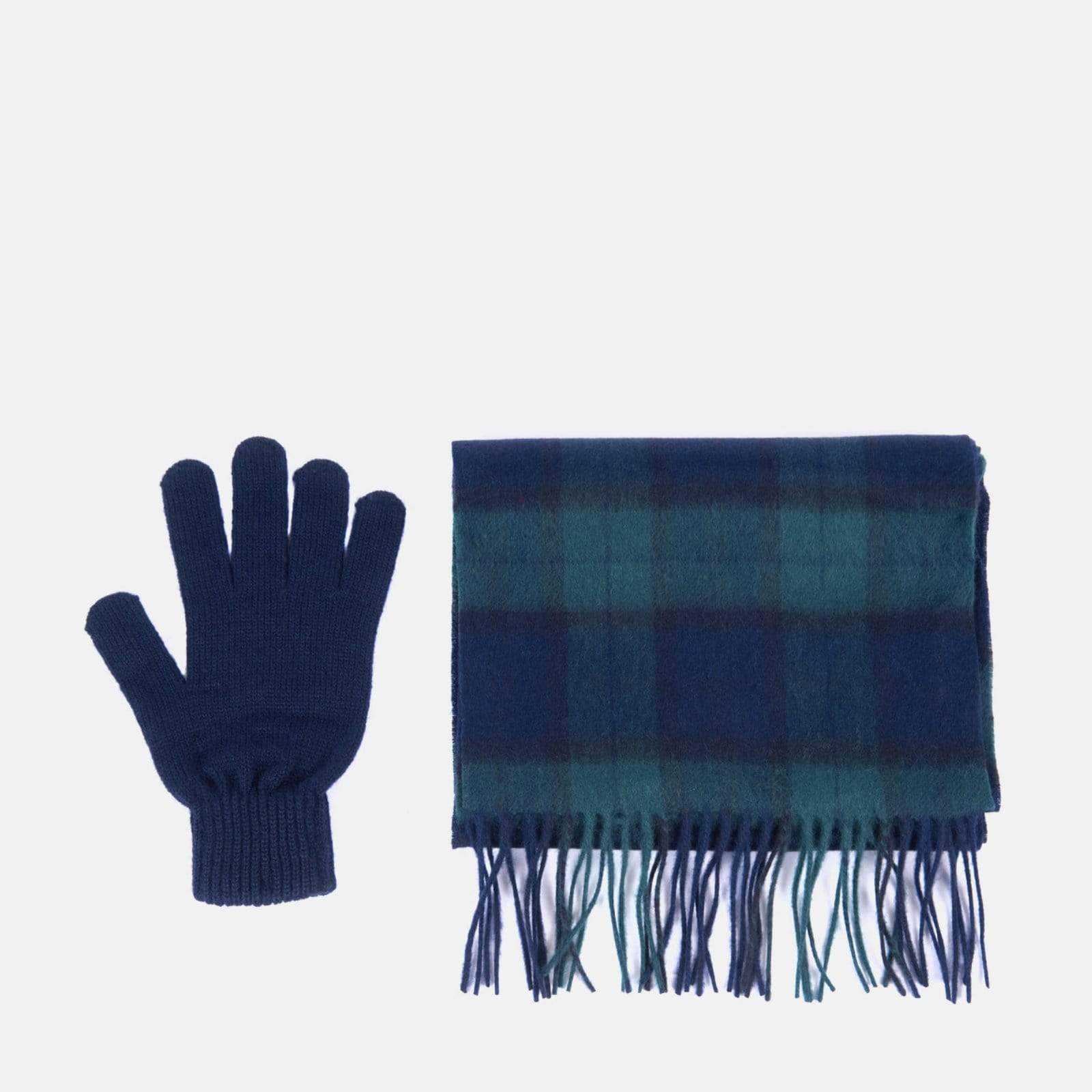 barbour wool scarf