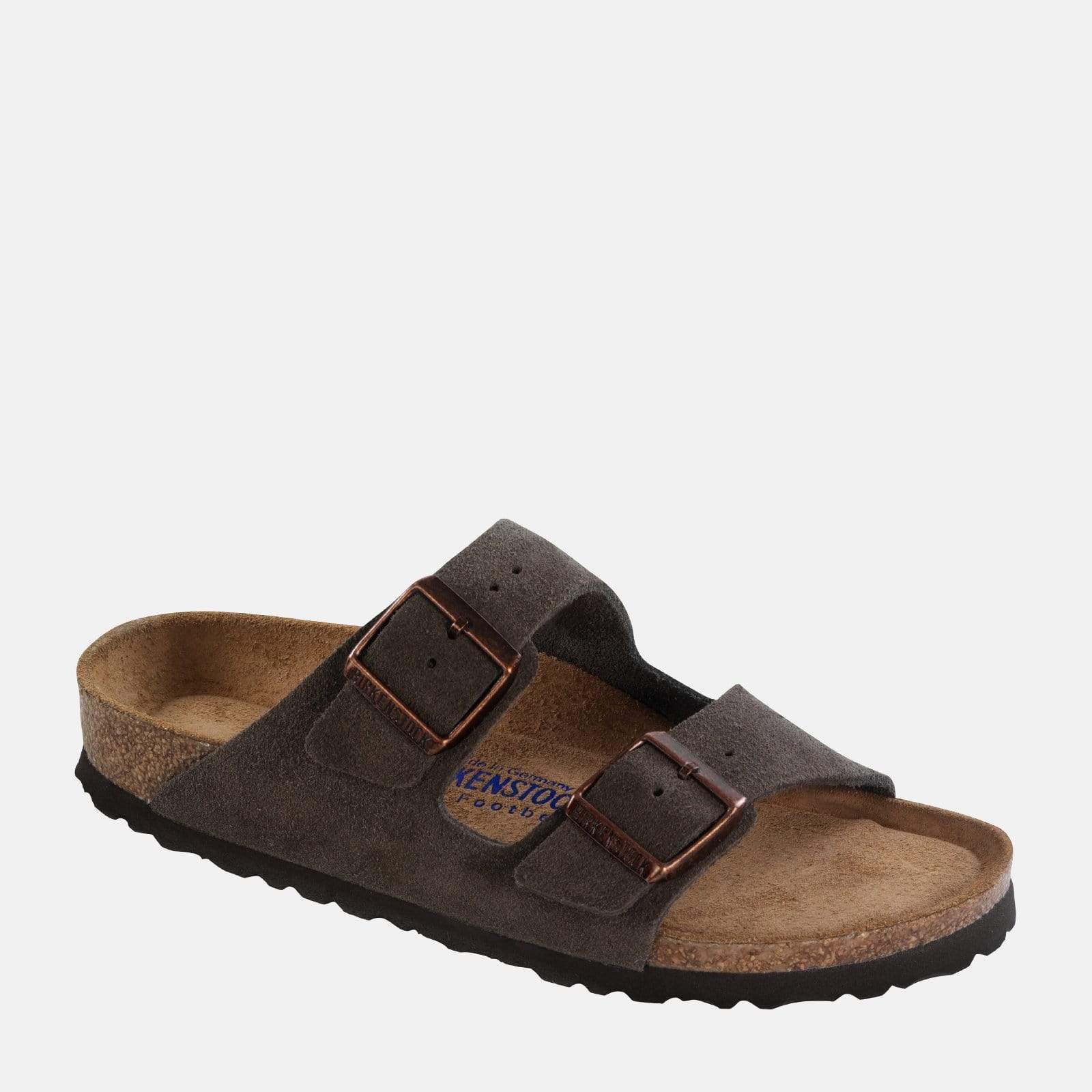 birkenstock mocha soft footbed