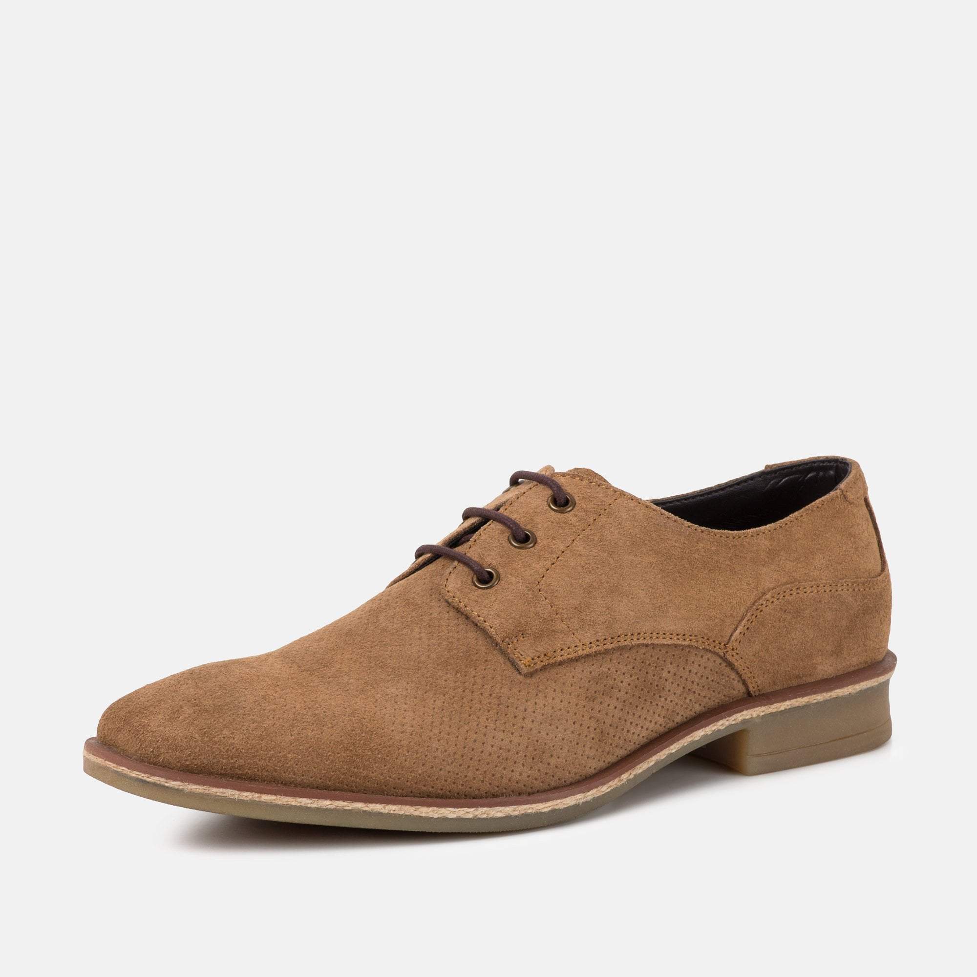 CLARKE CHESTNUT - MEN'S SUEDE DERBY SHOE | Redfoot – Redfoot Shoes