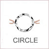 circle filo armband newin