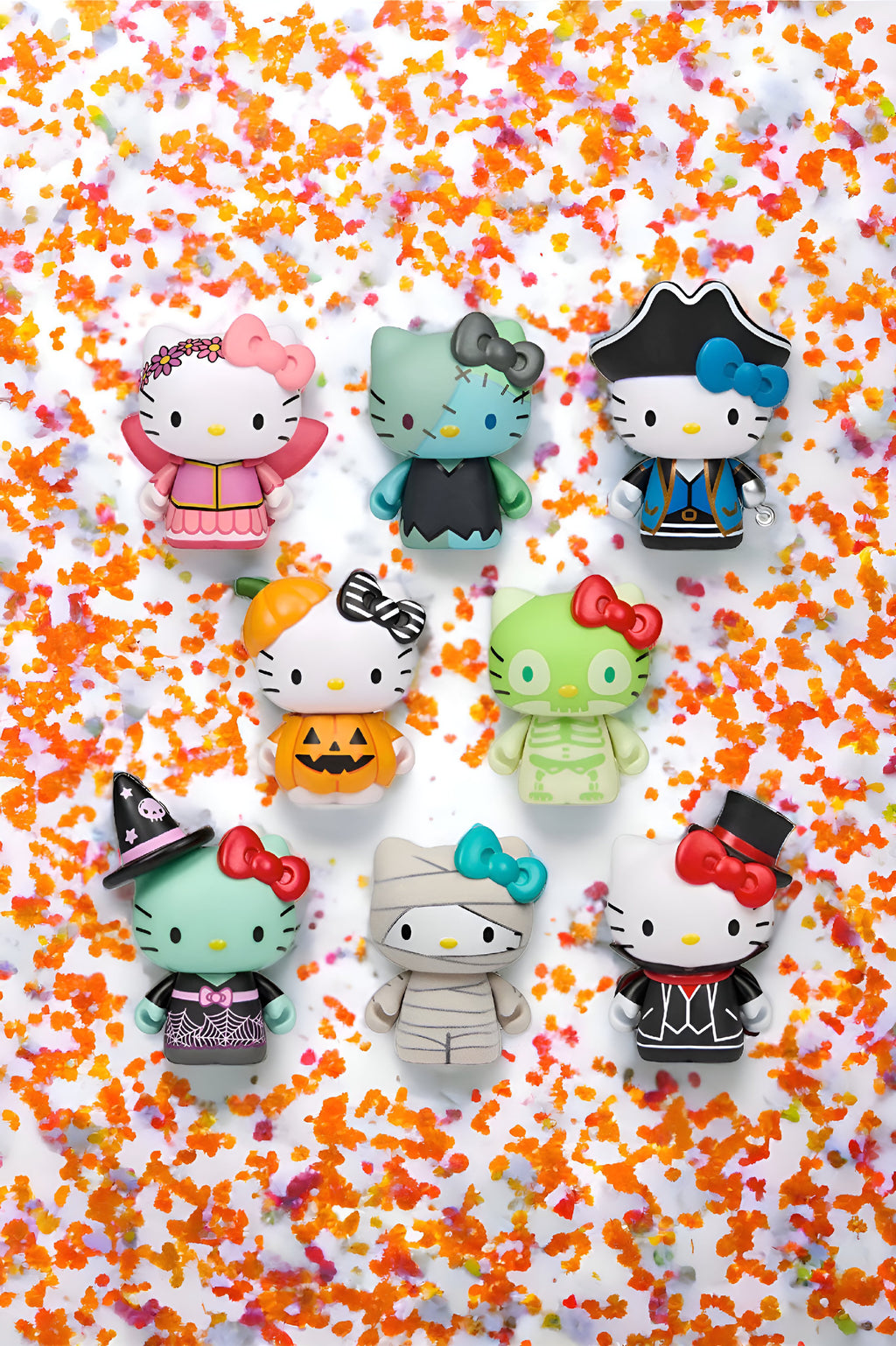 Hello Kitty Halloween Vinyl Mini Figures – JapanLA