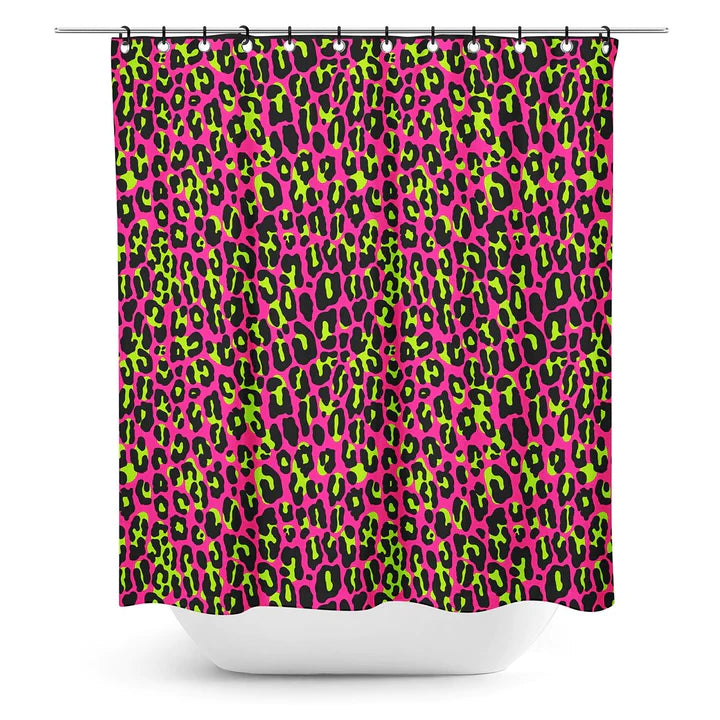 SOURPUSS LEOPARD HEART BATH MAT