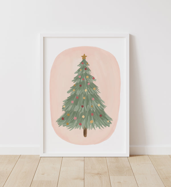 Green Christmas Tree Print - Little Folk Printables