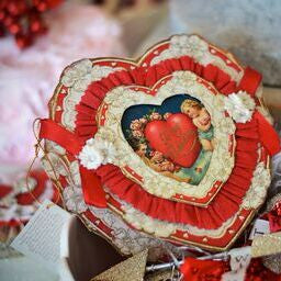 Die Cut Vintage Valentines - The Valentine for Everyone