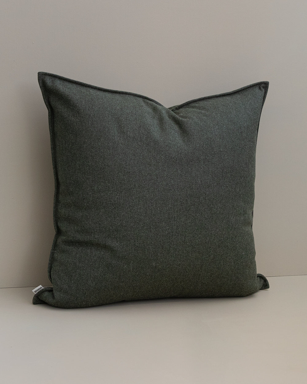 14 x 14 Cream Wool Pillow Cover - Love Woolies