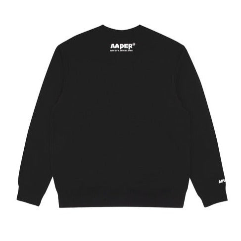 AAPE THEME CREW NECK SWEATER BURGENDY – SolesStoleMySoul