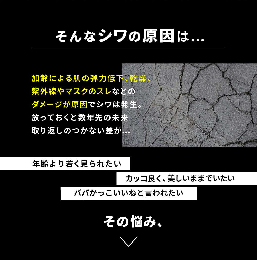 そんあシワの原因は  しわ しみ ソバカス を防ぐ 男性 メンズ 化粧水 アイクリーム メンズ メンズ用日本初 シワ改善 × 美白 薬用 美容液 クリーム NULL リンクルクリーム 目元美容液 目元クリーム 目の下 たるみ 目の下のたるみ くま シミ ほうれい線 エイジングケア 保湿 ナイアシンアミド 男性 メンズスキンケア