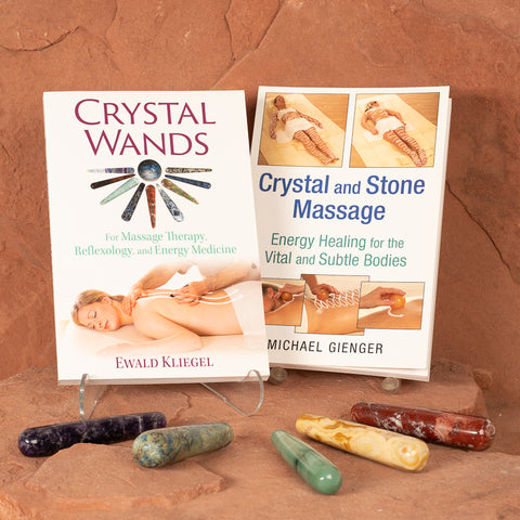 Crystal Stone Massage and Crystal Wand Massage Books