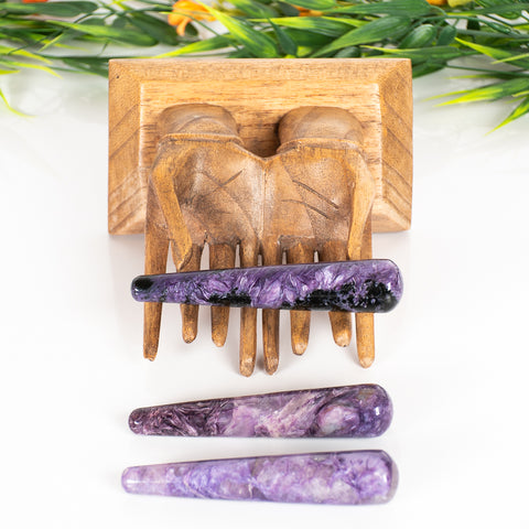 Charoite Crystal Wands