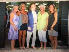Owner Leslee Fragnoli-Garrison with her mother and sisters.