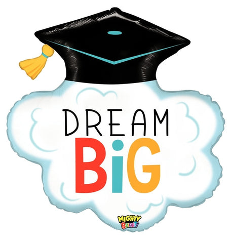 29" Dream Big Grad Foil Balloon