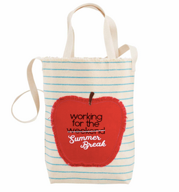 Teacher Appreciation Tote Bag "Working for the Summer Break"