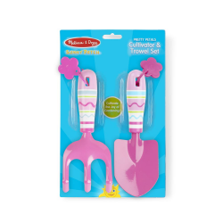 Melissa & Doug Pretty Petal Cultivator & Trowel Set