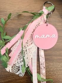  handmade Mama key chain/gift tag