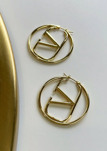 lv heart hoop earrings｜TikTok Search