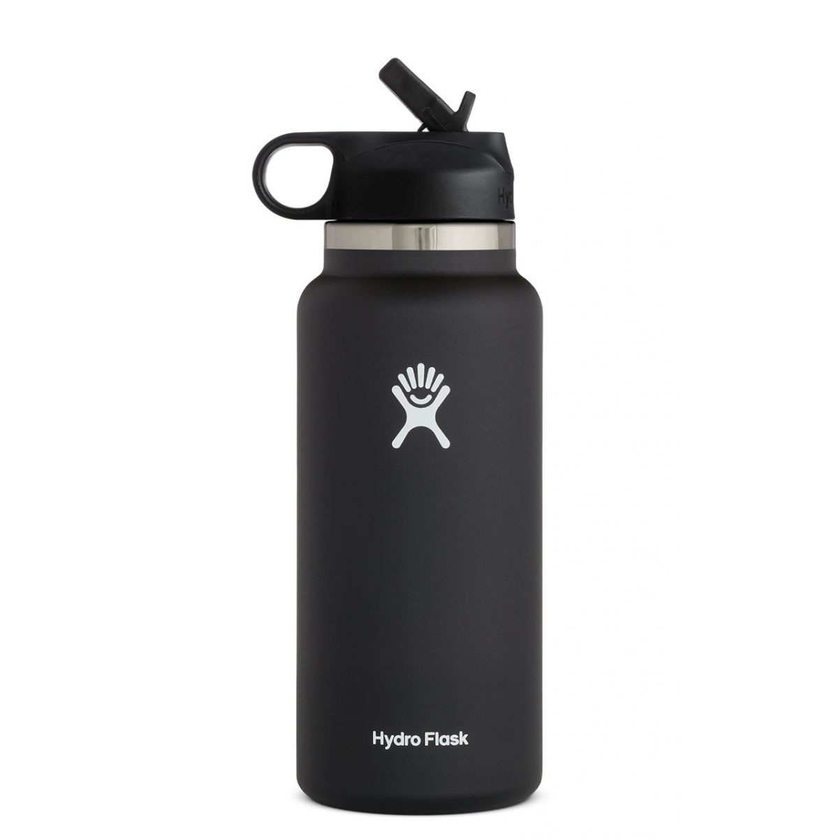 Hydro Flask Water Bottle Wide Mouth Straw Lid 20 Oz, Hibiscus - 2.0 NEW  DESIGN 