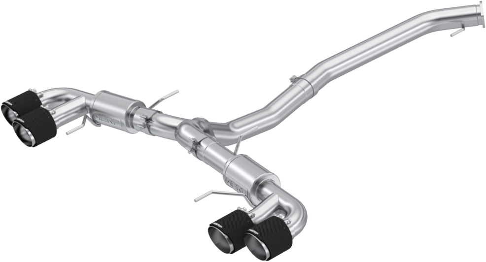 2009-2024 Nissan GT-R Cat-Back, Quad Rear Exit Exhaust, S44073CF - MBRP USA product image