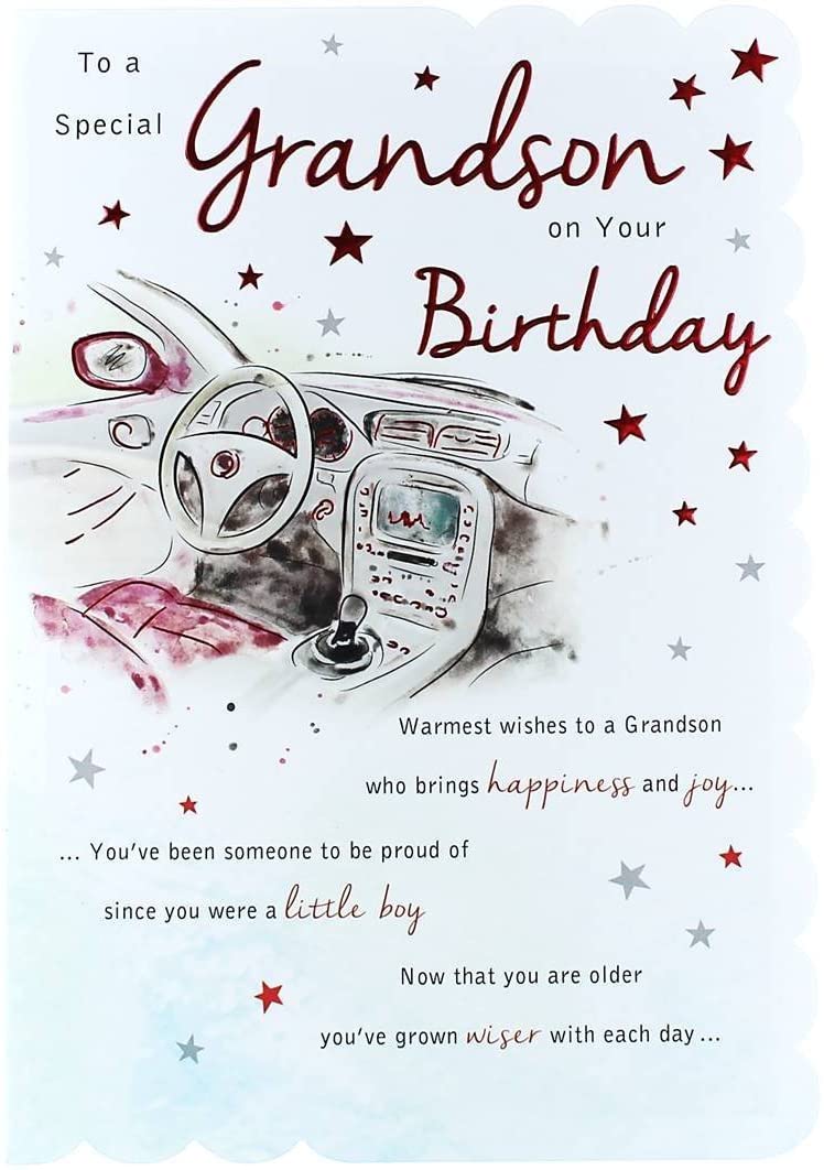 Grandson Birthday Card