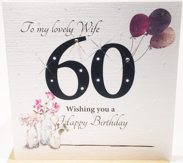 happy 60th birthday to my wife