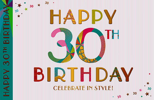 30Th Birthday Female / 30th Birthday Cards Moonpig : Browse our 30th ...